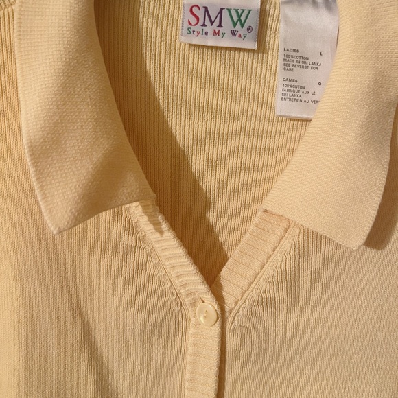 Vintage knit blouse - Picture 3 of 3